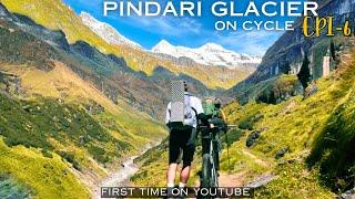 Reaching Pindari Bugyal on cycle| Pindari Glacier Trek EPISODE-6