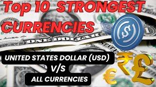 Top 10 Strongest Currencies In The World : 2024