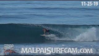 Mal Pais Surf Report, www.malpaisurfcam.com 11-25-19