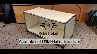 How to assemble USM Haller furniture