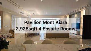 Pavilion Mont Kiara: 2928sqft 4 Ensuite Rooms