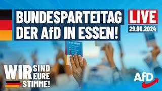 Live aus #Essen: #AfD-Bundesparteitag mit Neuwahlen Bundesvorstand!