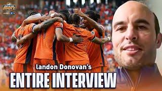 Landon Donovan on Euros dark horses, USMNT Mt. Rushmore & more! | Morning Footy | CBS Sports Golazo