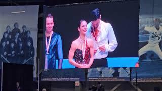 Skate Canada, Vancouver - Pair Medal Ceremony, October 28, 2023