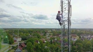 Radio, Cellular, and Tower Equipment Installer and Repairer Career Video