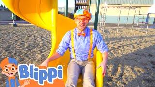 Blippi Visits Outdoor Play Park | Blippi FULL EPISODE | Moonbug Kids - Cartoons & Toys