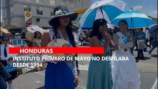 Instituto Primero de Mayo no desfilaba desde 1994