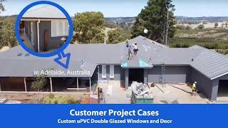 Custom uPVC Double Glazed Windows and Doors in Adelaide, Australia