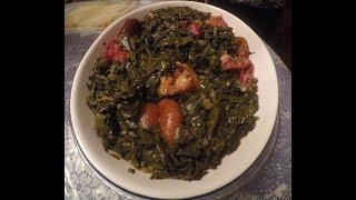 How to make old fashioned fried collard greens
