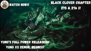 Black Clover Chapter 275 & 276: Yuno's Revenge & Captains’ Plan Against Dark Triad!