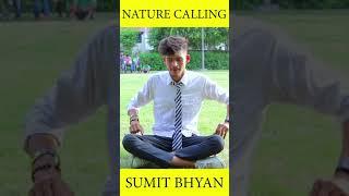 Nature's Call During Class || Sumit Bhyan #Shorts