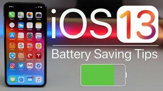iOS 13 - The Best iPhone Battery Saving Tips