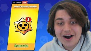 ÜCRETSİZ 5 EFSANEVİ GELİYOR!!  Brawl Stars Canlı Yayın