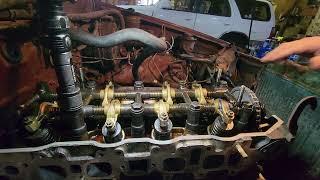 How to adjust the valves on a 20r, 22r, 22re. Toyota 4cyl. 84 Toyota Pickup Project. Mini truck