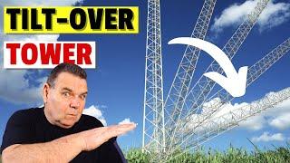 Cheap Tilt-Over Tower Ideas for Ham Radio Antenna