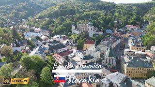 Explore Banská Štiavnica , Slovakia | 4K Walking Tour Through a Historic Mining Town