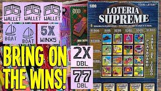 BRING ON THE WINS!  PLAYING $100 LOTTERY TICKET  Fixin To Scratch