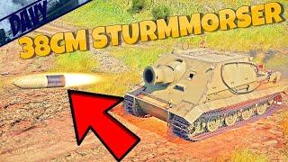 WAR THUNDER GAMEPLAY ITA 38CM STURMMORSER,IL CARRO ARMATO CON IL CANNONE PIÙ GRANDE DEL GIOCO!