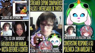 STREAMER EXPONE FALSEDAD e INTERES De Otros STREAMERS | CONTERSTINE y AMILCAR POLÉMICA Por EMIKUKIS