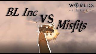 BL Inc + Bastion vs Misfit Fleet - Worlds Adrift PvP