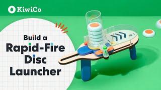 How to Build a Rapid-Fire Disc Launcher | KiwiCo Labs