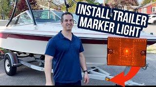 How To Install Marker Lights On Trailer