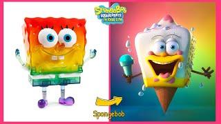 SpongeBob SquarePants Interesting Main Characters In Real Life  All Characters 2023  HANA Life