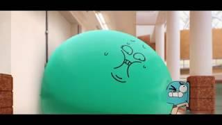 Waterballoon inflation and squish