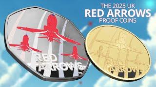 Just Released: The 2025 Red Arrows UK coins