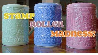 Use Hand Made Stamp Rollers for Amazing Original Designs!