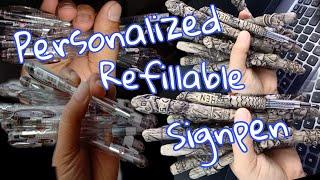 Personalized Refillable Signpen Collections| |@joan mataganas