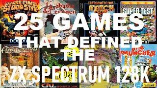 25 GAMES that DEFINED the ZX SPECTRUM 128K (1986-1988)