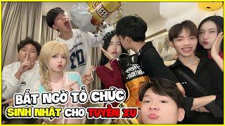 Baby Mon Surprises Tuyen Xu's Birthday Party!!