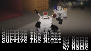 Survive the Night got me PETRIFIED so far... | ROBLOX