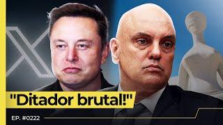 MUSK DOBRA A APOSTA E SUGERE FAVORECIMENTO DE MORAES NA ELEIÇÃO DE LULA - FLOW NEWS - #222 #FN