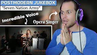 FLAWLESS VOCALS. Professional Singer Reaction & ANALYSIS - Postmodern Jukebox | Seven Nation Army