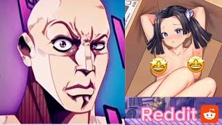 Anime vs RedditRandom GirlThe Rock Reaction MemeMizohent93