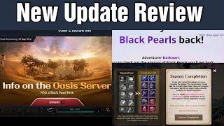 Black Desert Mobile Update: New Server , Season Character , All Black Pearls Spent Returned!?