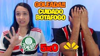 REACT PALMEIRAS 5 X 0 CRICIUMA - MAIS UMA GOLEADA DO PALMEIRAS