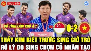 BUỔI TẬP CUỐI CỦA ĐTVN, THẦY KIM "BẮT BÀI" NGƯỜI SING CỰC HAY, SINGAPORE CHỌN SÂN VÌ LÝ DO TÂM LINH