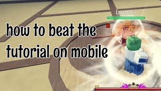 How to beat the tutorial on mobile | Peroxide