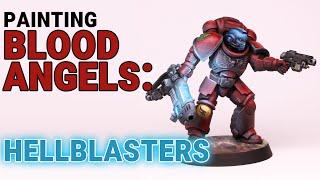 How I Paint Blood Angels: Hellblasters Edition