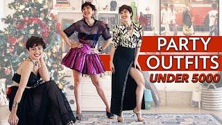 Holiday Lookbook || Party Outfits || All Under Rs 5,000 