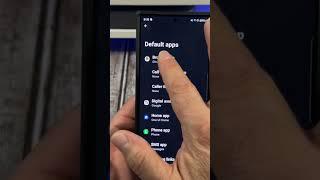 how to set default apps on your Samsung Galaxy S24 Ultra