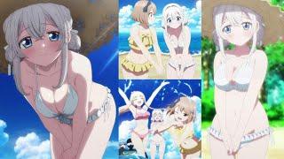 Every Swimsuit Moments | One Room, Hiatari Futsuu, Tenshi-tsuki Episode 11