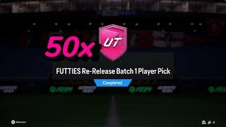 EA SPORTS FC 24 50x FUTTIES BATCH 1 PLAYER PICKS + 92+ ENCORE ICON PICKS AND MORE!!!