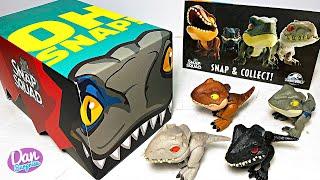 Jurassic World Snap Squad Review - Indominus Rex, Indoraptor, Velociraptors, T-Rex