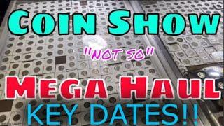 Coin Show Small Haul 2024 || Key Date pick up at the Wisconsin Valley Coin Club Show