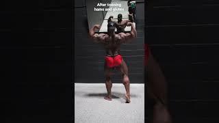 Mass with Class ! IFBB pro Quinton eriya posing