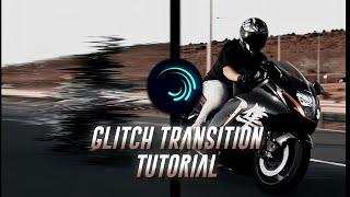 Glitch Transition Tutorial || Alight motion